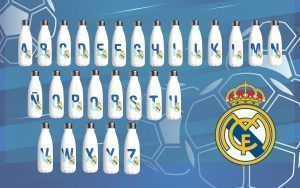 Botellas personalizables Real Madrid