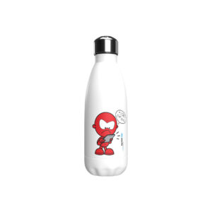 Me!Humanity Botella Blanca de Acero 550ml Hater