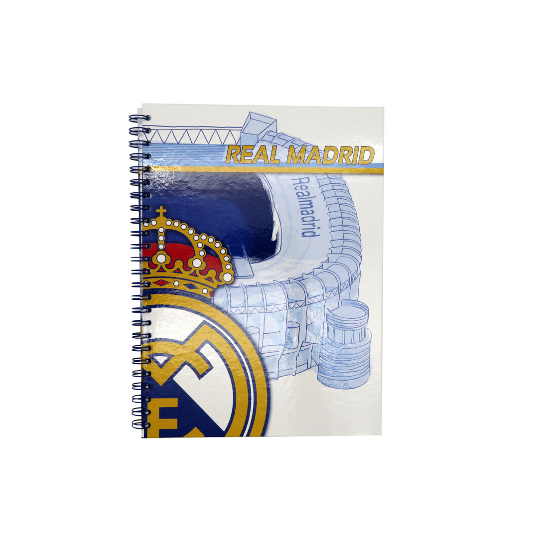 Real Madrid Carpeta Espiral 30 fundas