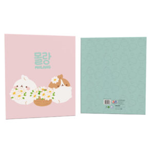 Molang Carpeta 4 Anillas - Blossom