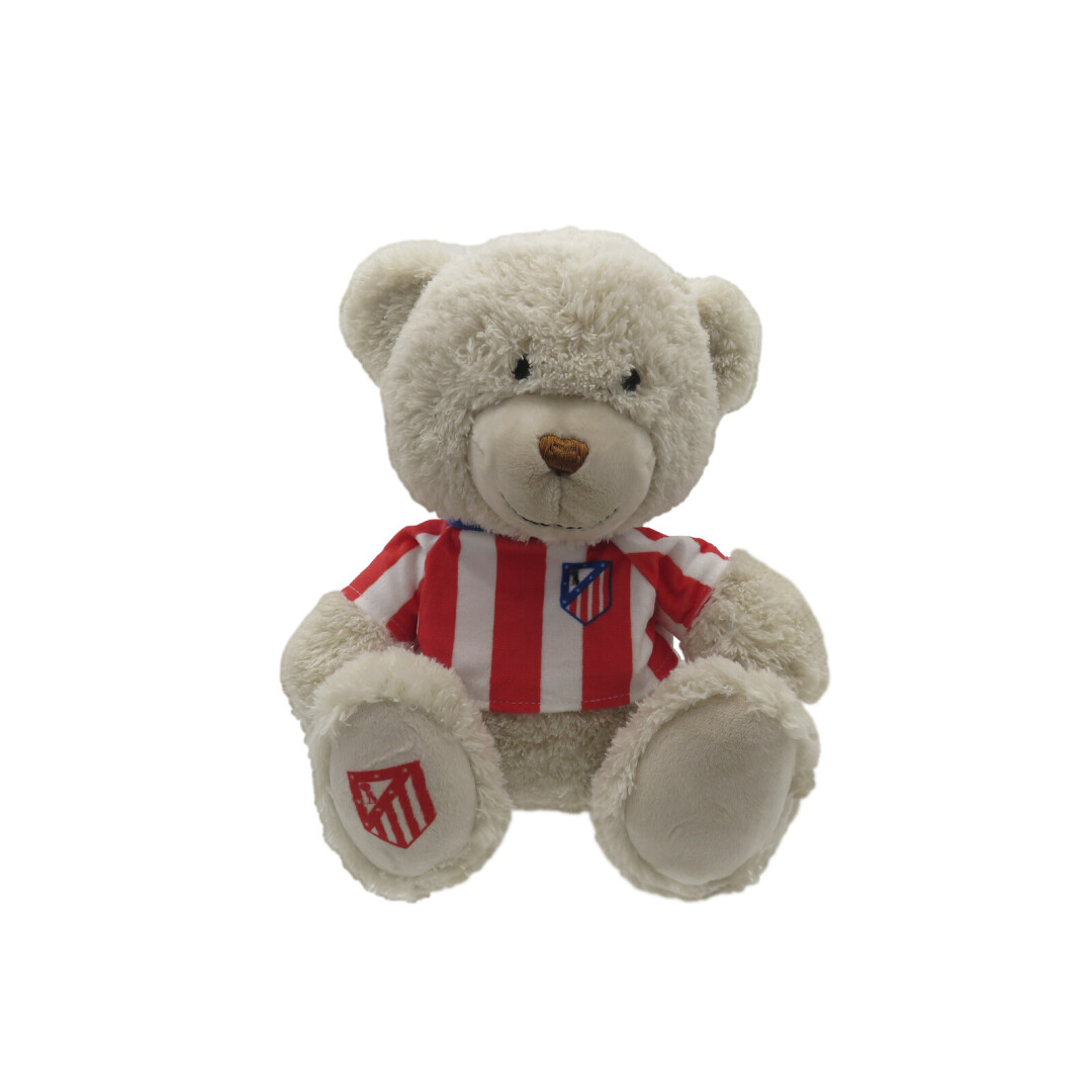 Atlético de Madrid Osito De Peluche 25cm Con Camiseta