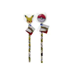 Pokémon Lápiz con Goma Decorada