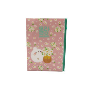 Molang Libreta Plastificada con Bolsillo - Blossom