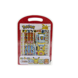 Pokémon Set de Papelería con Estuche de Metal
