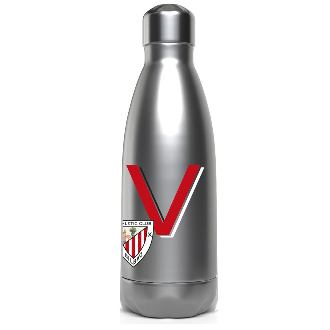 Athletic Club Botella Personalizable de Acero 550ml Letra V