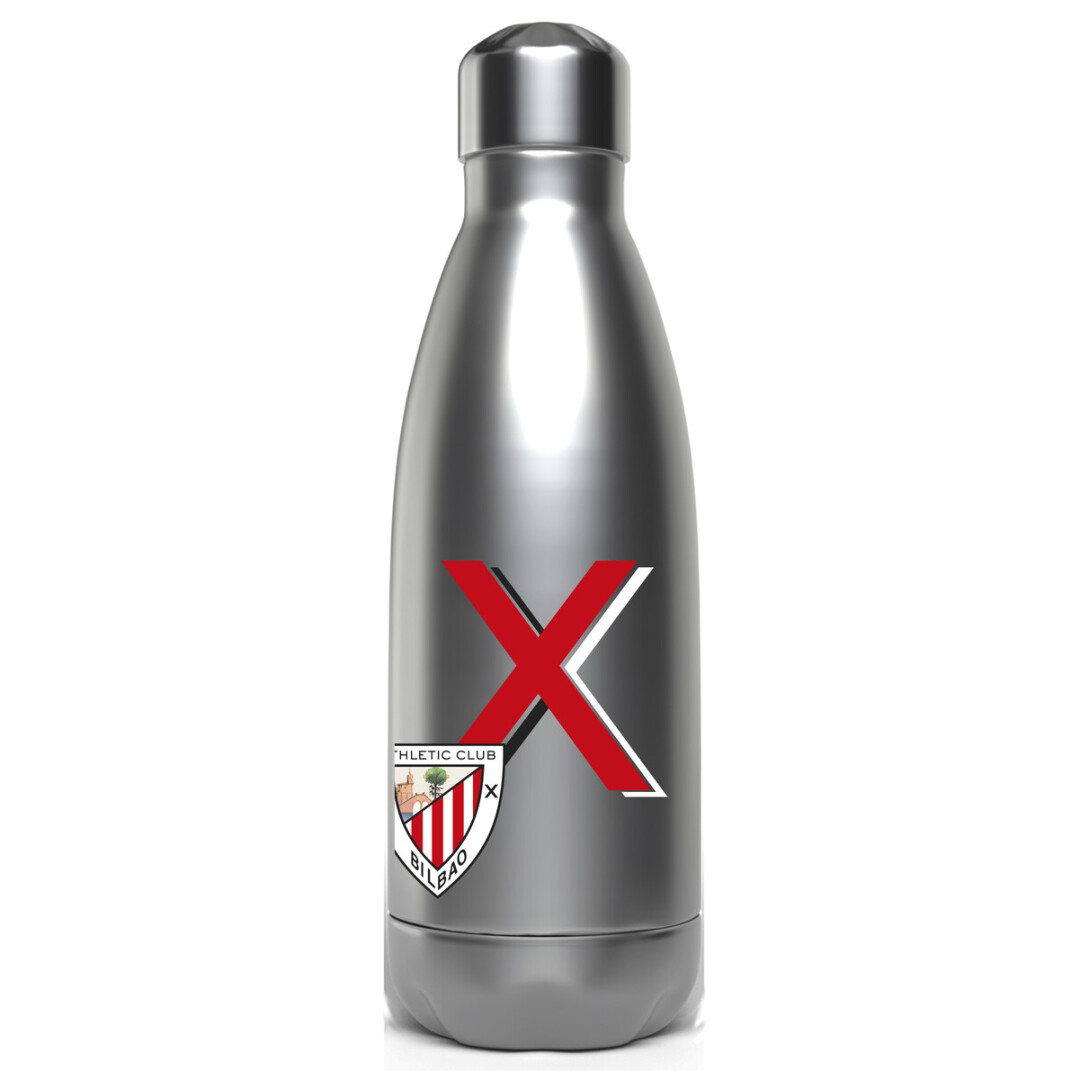 Athletic Club Botella Personalizable de Acero 550ml Letra X