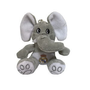 Real Madrid Llavero Elefante de Peluche