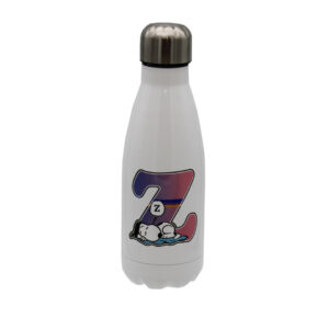 Snoopy Botella Personalizable Blanca de Acero 550ml Letra Z