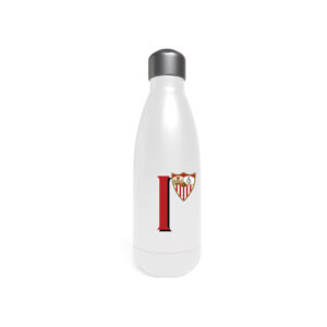 Sevilla Botella Personalizable Blanca de Acero 550ml Letra I