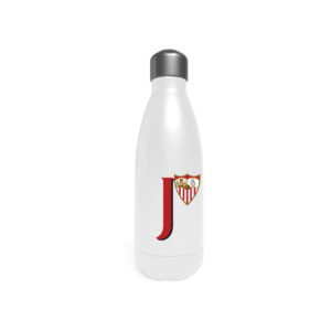 Sevilla Botella Personalizable Blanca de Acero 550ml Letra J