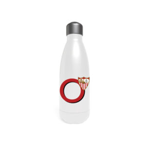 Sevilla Botella Personalizable Blanca de Acero 550ml Letra O