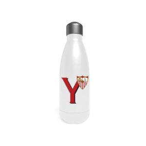 Sevilla Botella Personalizable Blanca de Acero 550ml Letra Y