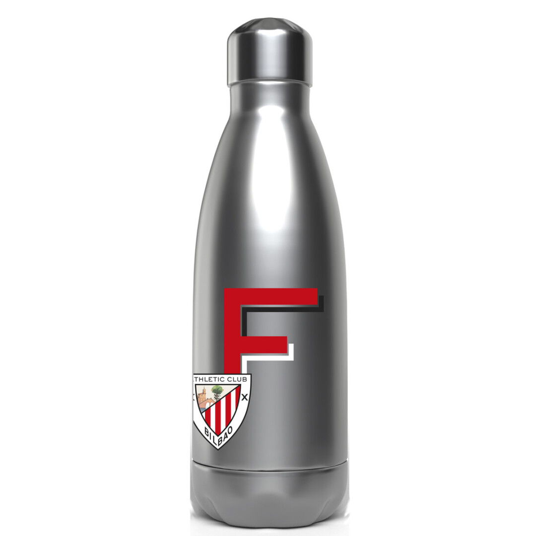 Athletic Club Botella Personalizable de Acero 550ml Letra F