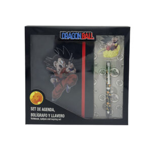 Dragon Ball Set Diario, Boligrafo y Llavero