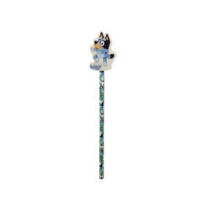 Bluey Lápiz con Goma Decorada