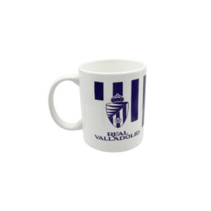 Real Valladolid Taza Cerámica Escudo Morado