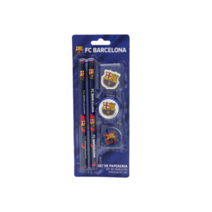FCBarcelona Set 5 piezas de Papelería