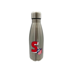 Atlético de Madrid Botella Personalizable de Acero 550ml Letra S