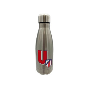 Atlético de Madrid Botella Personalizable de Acero 550ml Letra U