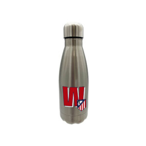 Atlético de Madrid Botella Personalizable de Acero 550ml Letra W