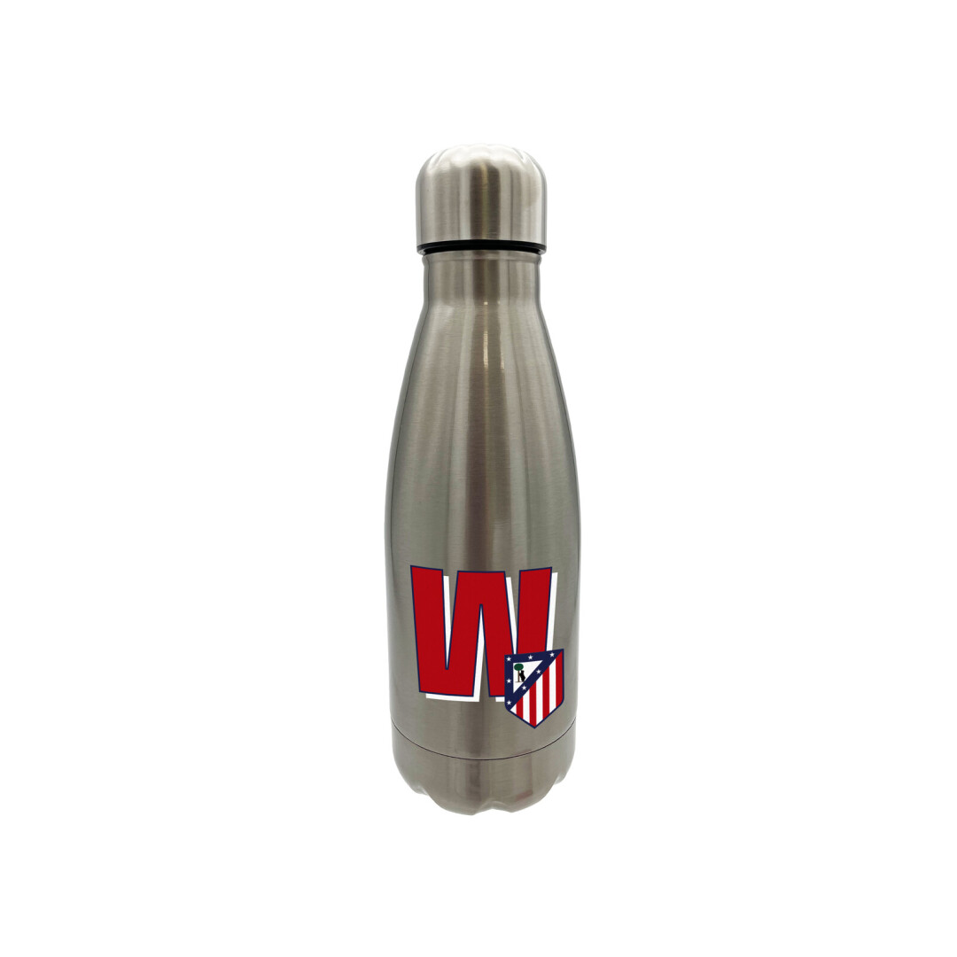 Atlético de Madrid Botella Personalizable de Acero 550ml Letra W