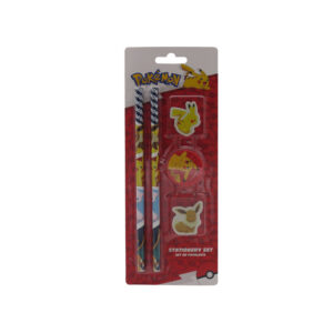 Pokémon Set 5 piezas de Papelería