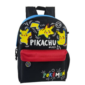 Pokémon Colorful Mochila Juvenil Adaptable a Trolley