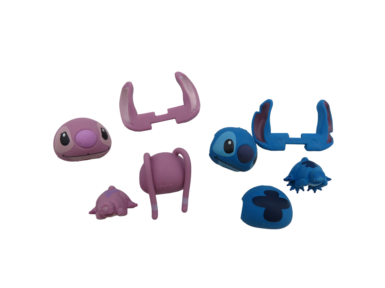 Stitch Puzzle Palz Cápsulas Dobles en Dispensador
