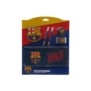 FCBarcelona Set de Papelería c/ Portatodo