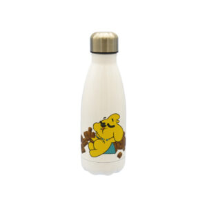 MikeCrack Botella Blanca de Acero 550ml
