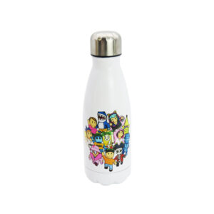 Stumble Guys Botella Blanca de Acero 550ml
