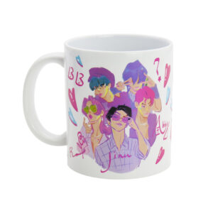 K-Pop Demon Hunters Taza Cerámica 325ml Saja Boys