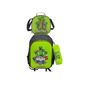 Minecraft Set Trolley Funcional 3 Pcs