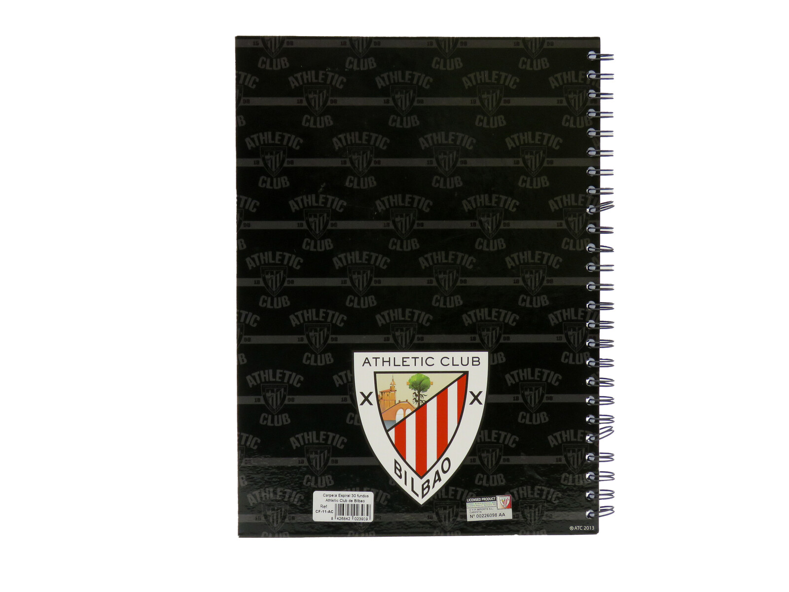 Athletic Club Carpeta Espiral 30 fundas