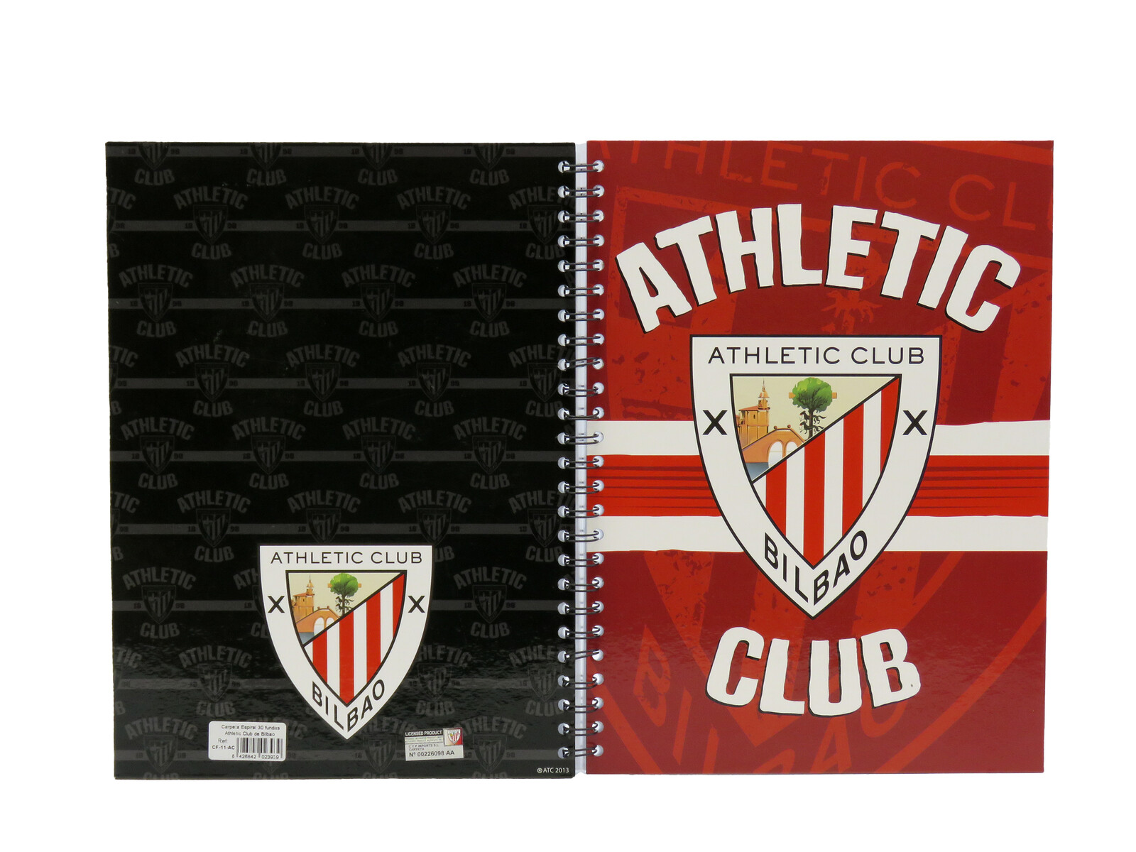 Athletic Club Carpeta Espiral 30 fundas