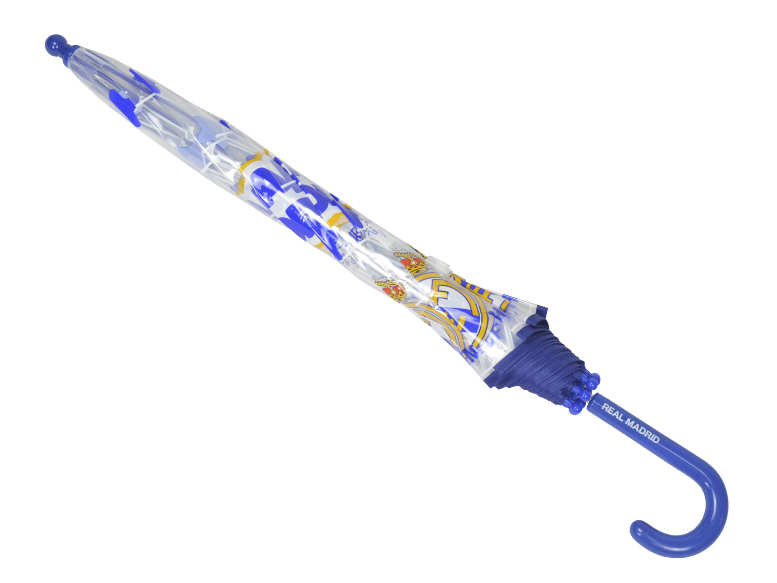 Real Madrid Paraguas Manual Infantil 48 cm Transparente