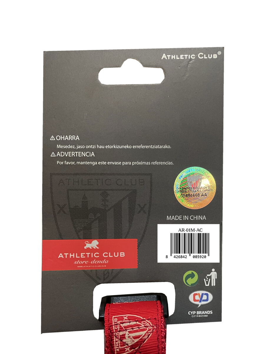 Athletic Club Arnés para PerroTalla M