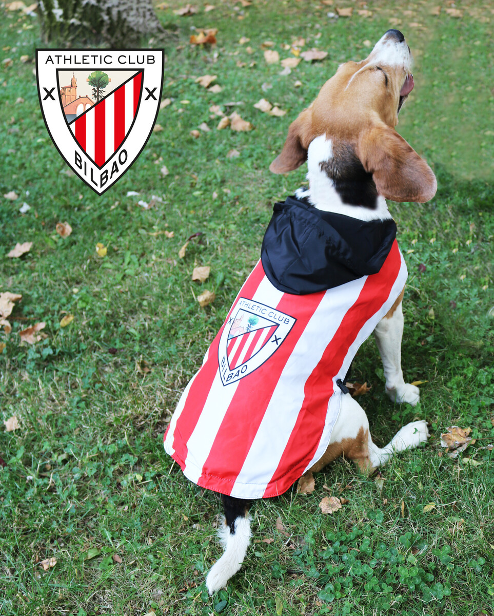 Athletic Club Chubasquero para Perro Talla S