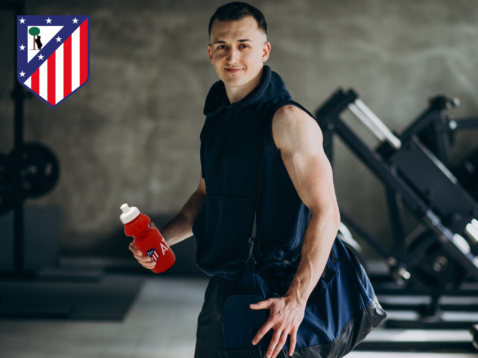 Atlético de Madrid Botella Deportiva de 350 ml del