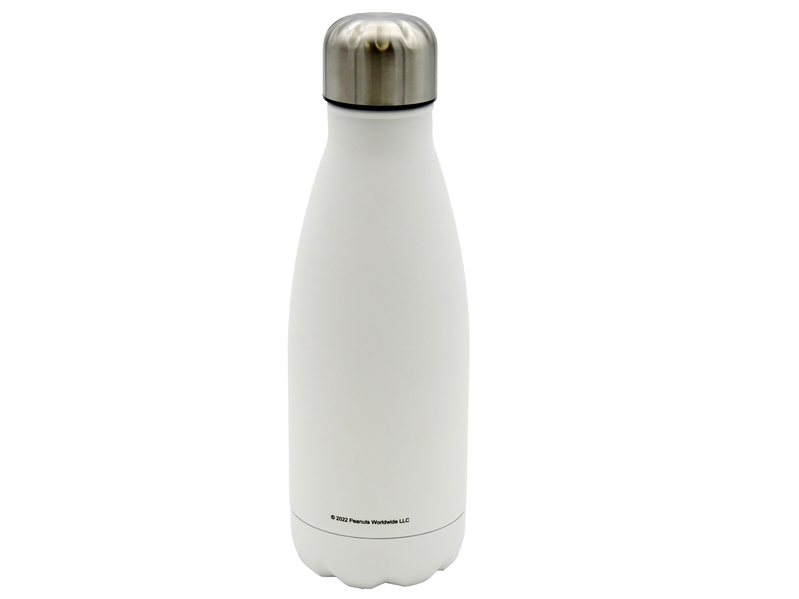 Snoopy Botella Personalizable Blanca de Acero 550ml Letra G