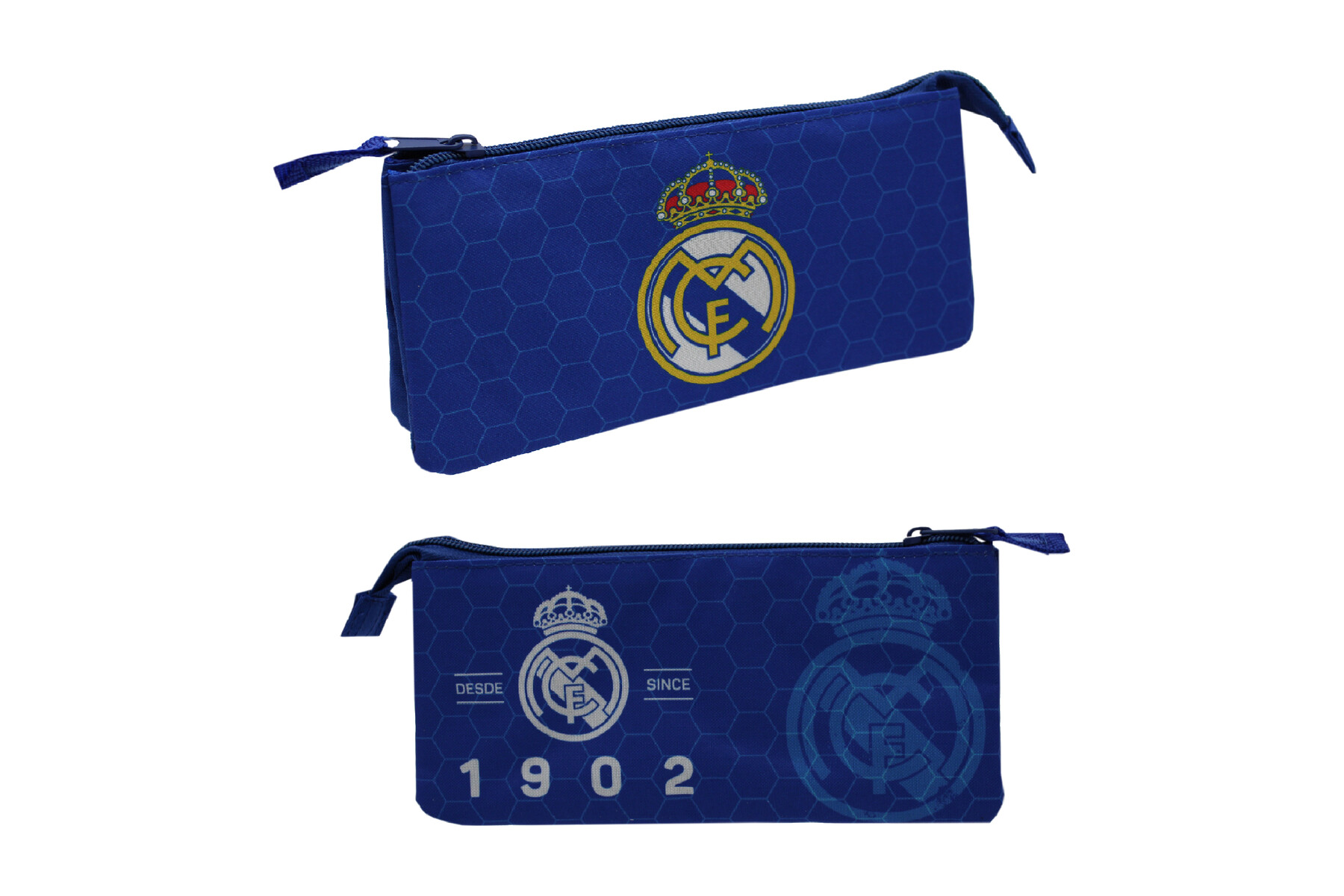Real Madrid Set de Papelería Portatodo Triple