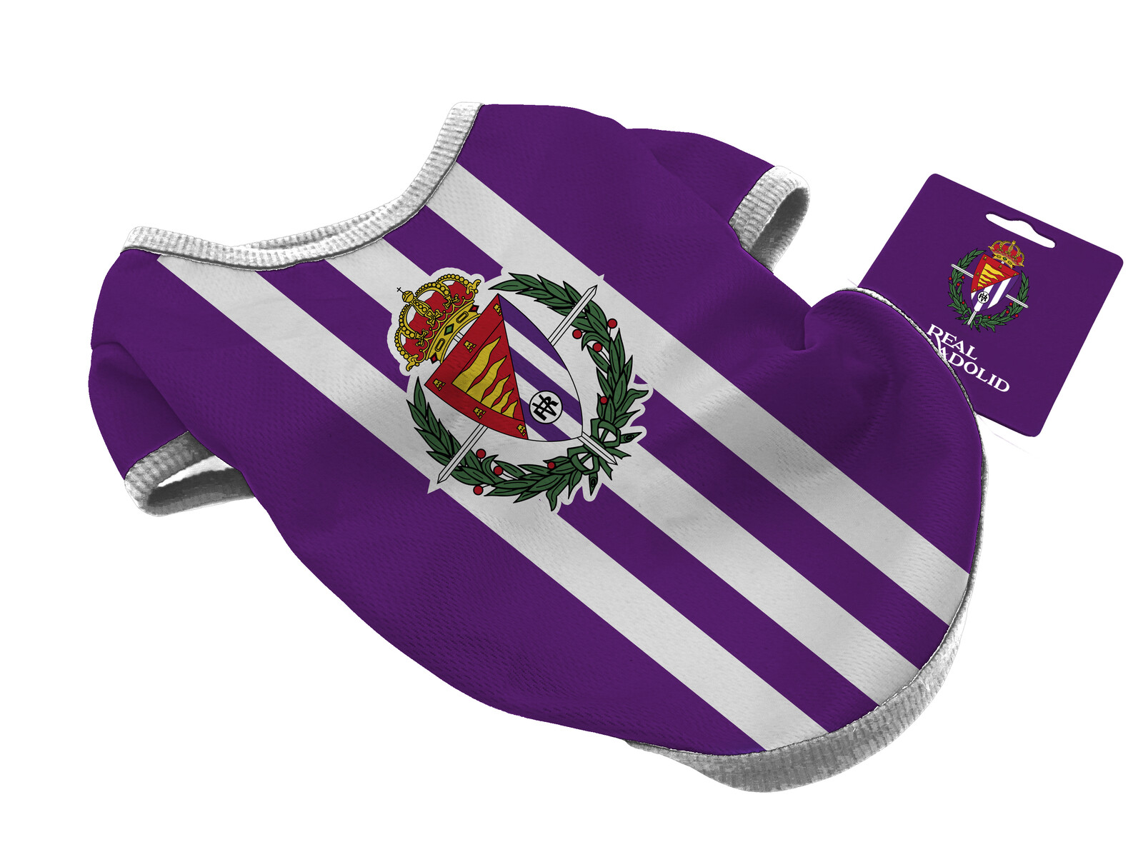 Real Valladolid Camiseta para Perro - Talla S