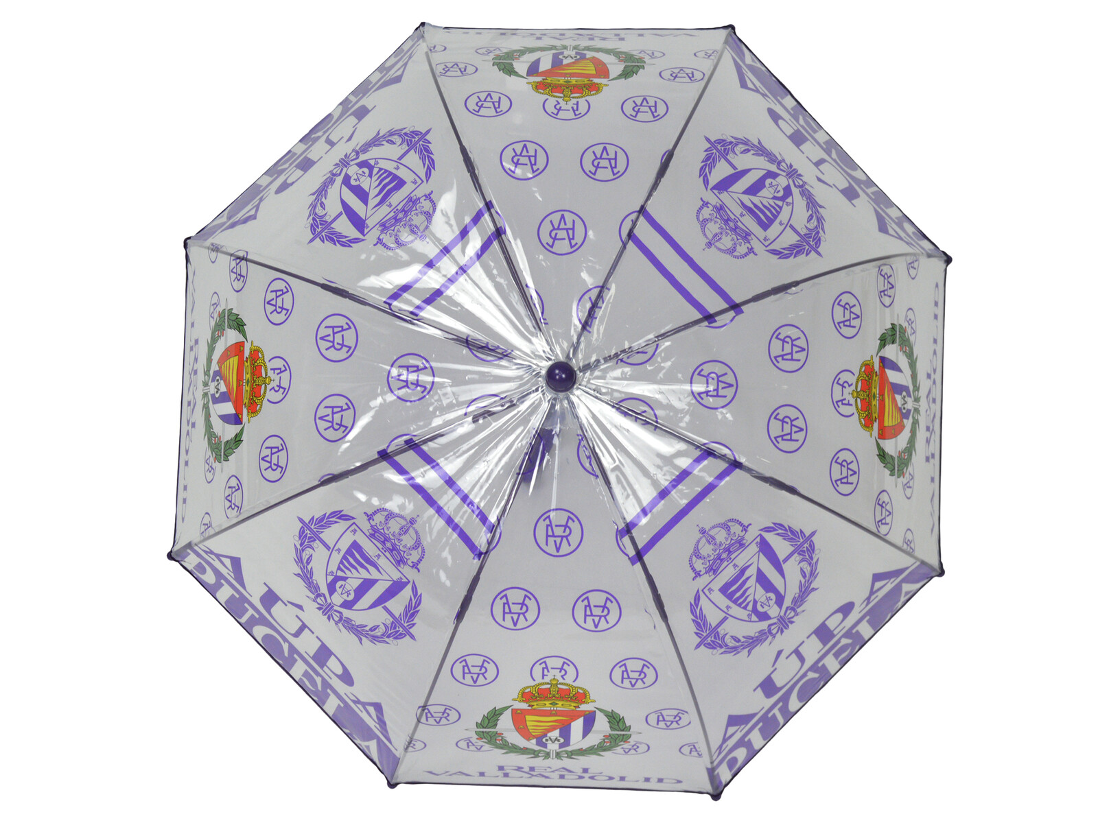 Real Valladolid Paraguas Manual Infantil Transp. Burbuja 48 cm