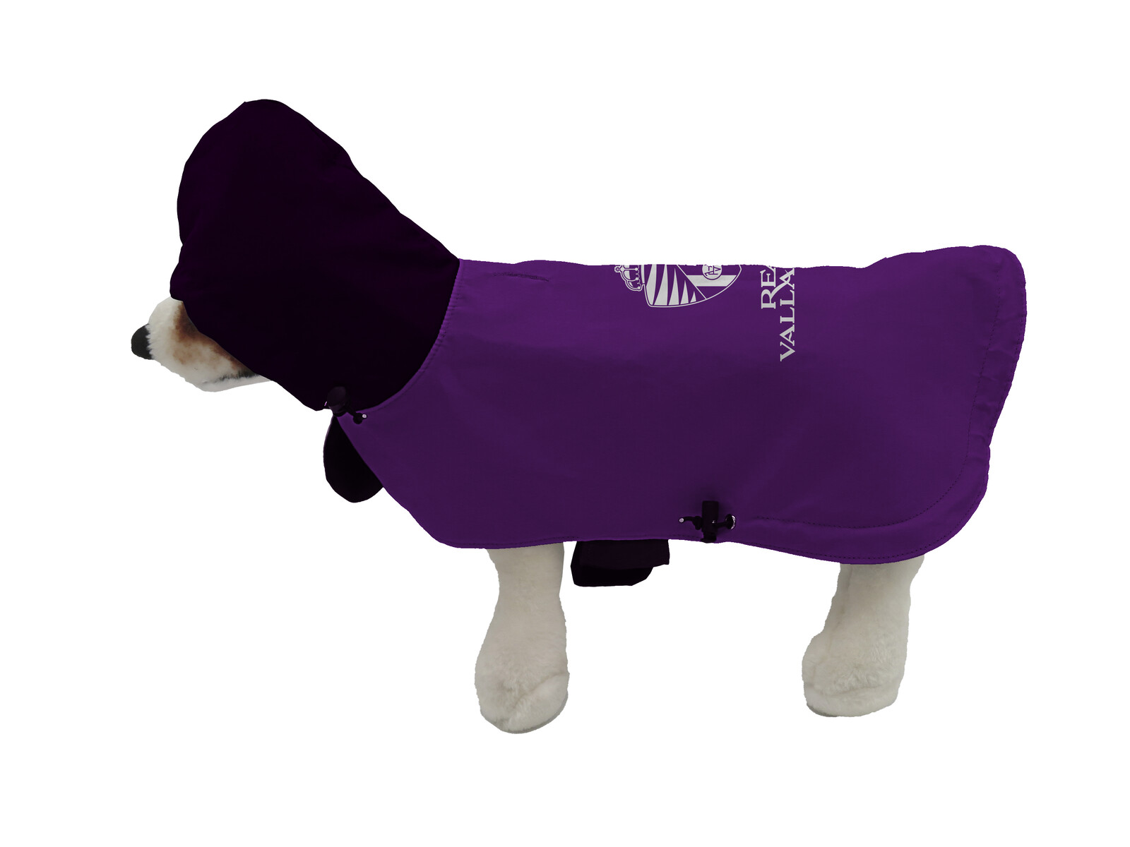 Real Valladolid Chubasquero para Perro - Talla S