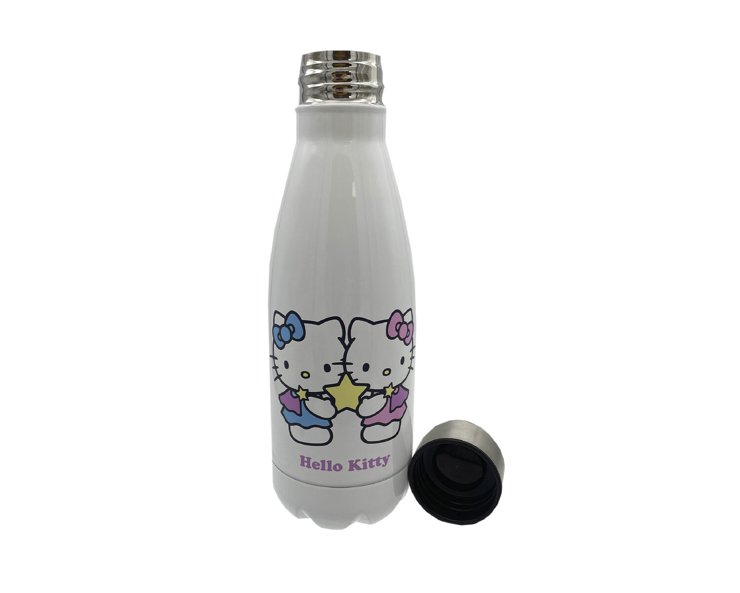 Sanrio Hello Kitty Botella Personalizable de Acero 550ml Geminis