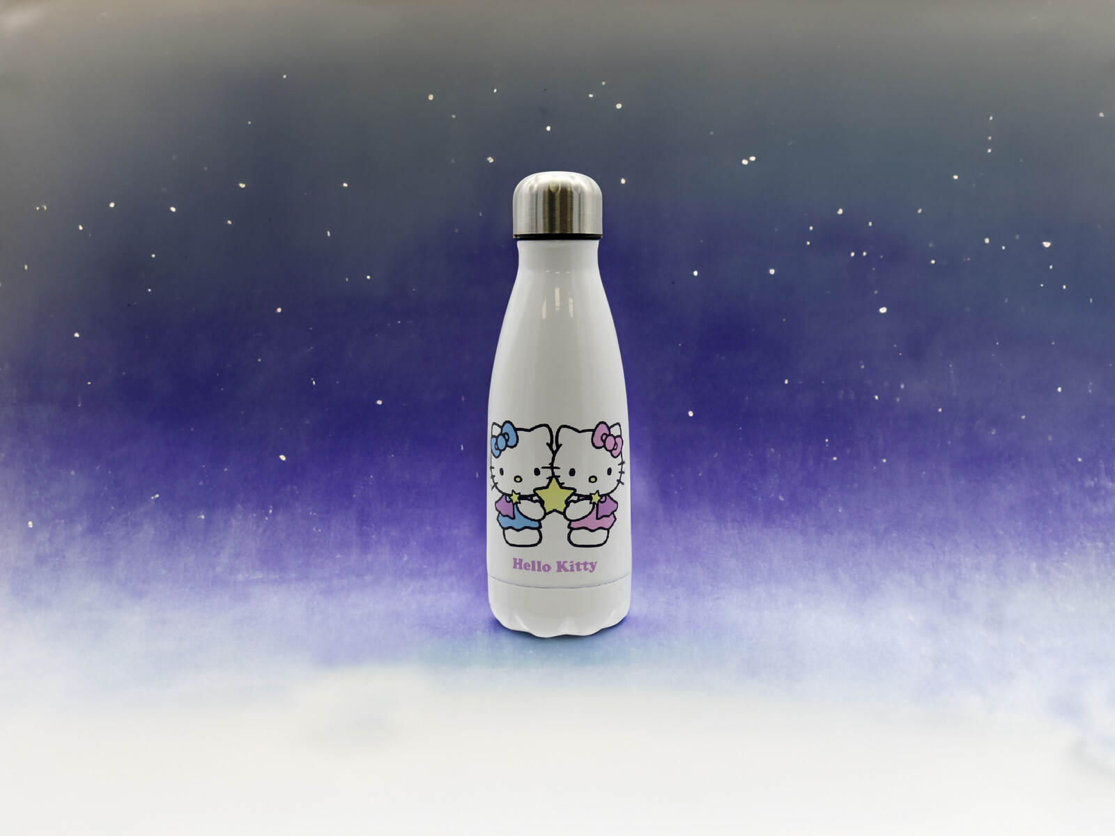 Sanrio Hello Kitty Botella Personalizable de Acero 550ml Geminis