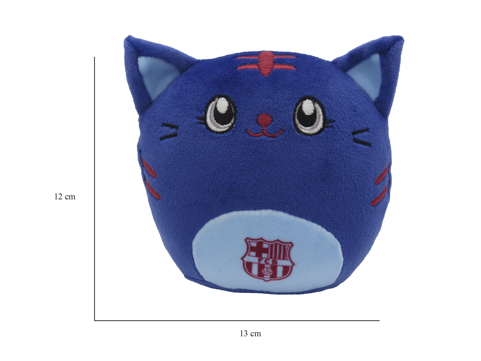 FC Barcelona Peluche Gato 12cm Squishy