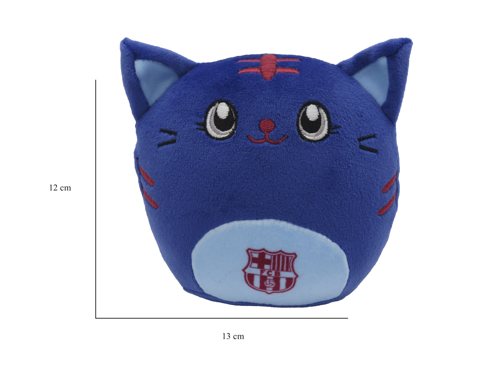 FC Barcelona Peluche Gato 12cm Squishy