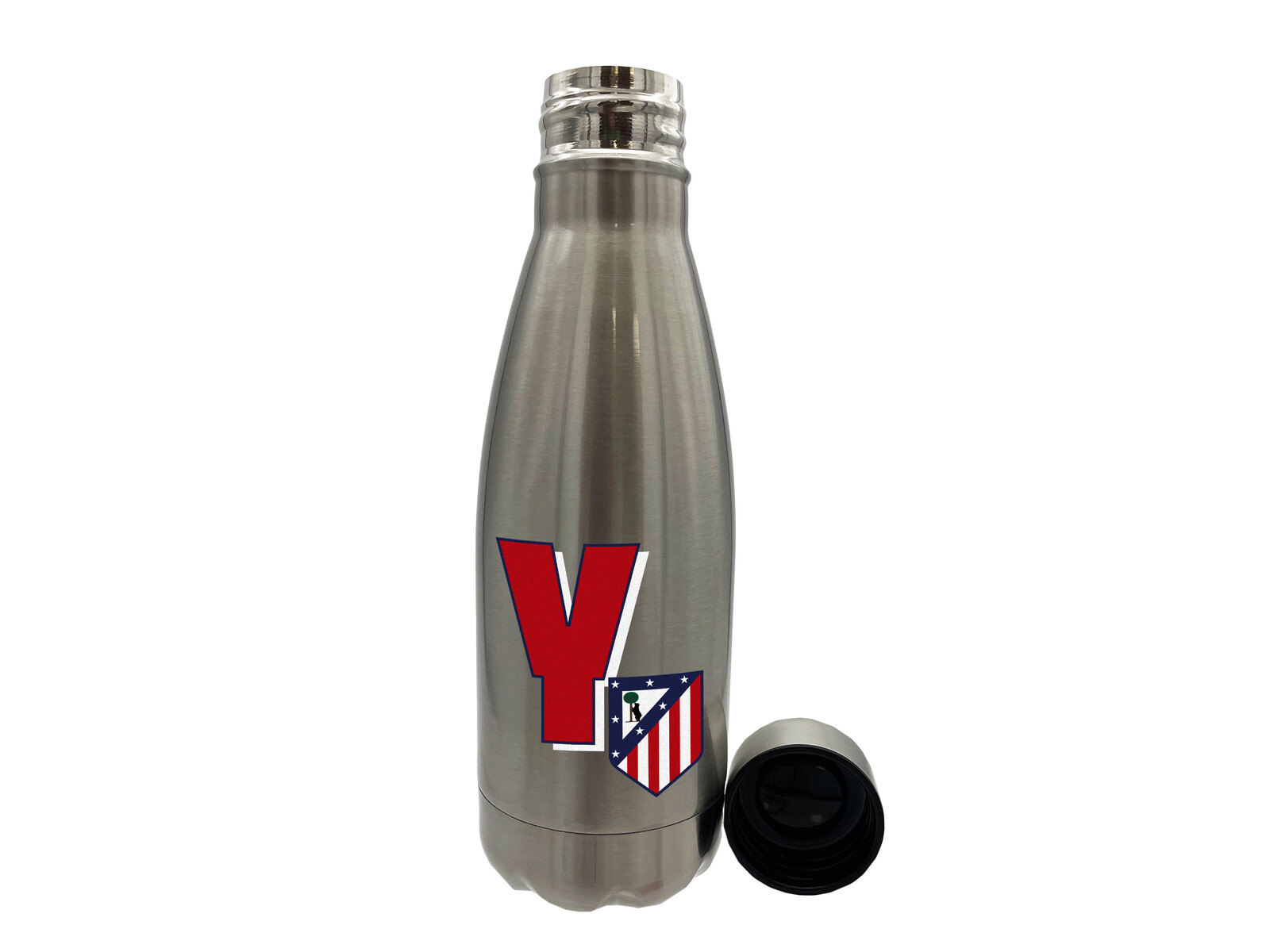 Atlético de Madrid Botella Personalizable de Acero 550ml Letra Y