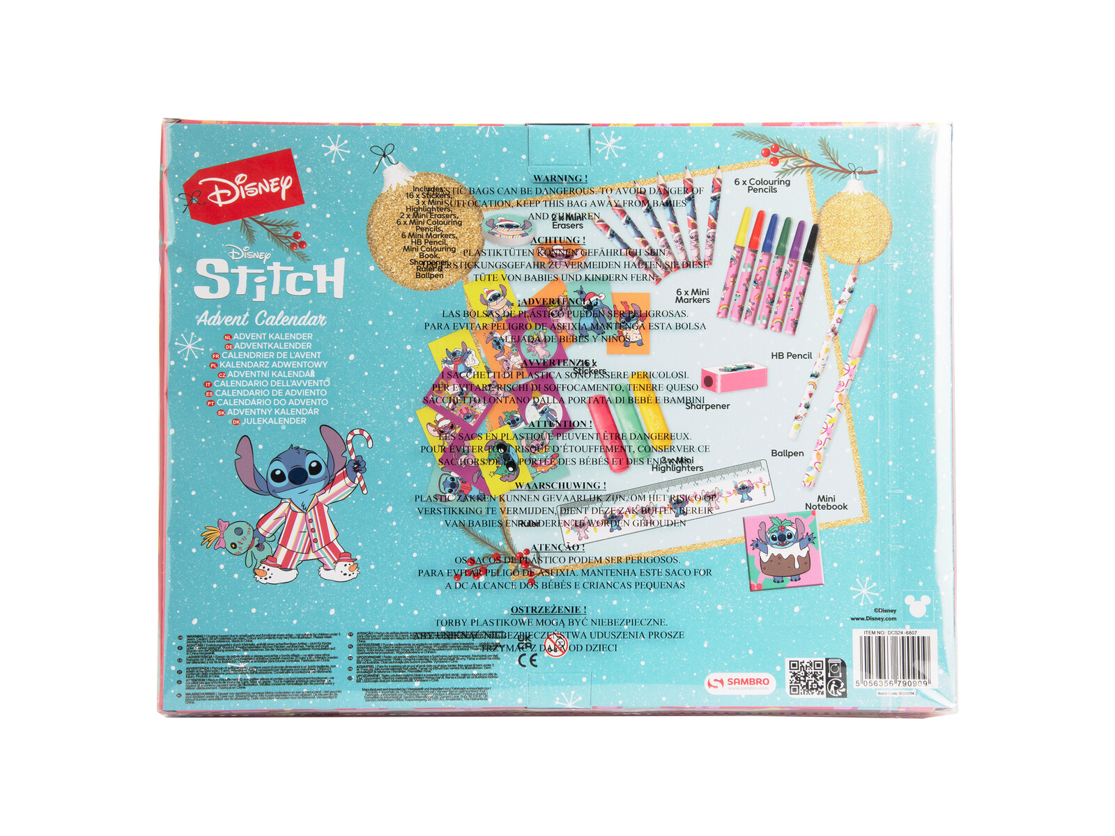 Stitch Calendario de Adviento